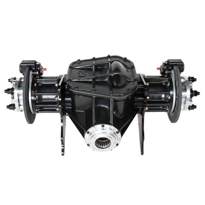 L7400-Strange 12 1/4" Live Axle Assembly  With 3.20 Gear Ratio & 11 1/2" Carbon Brakes 1