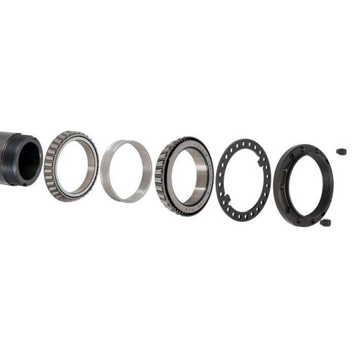H1182-Strange Pro Mod Aluminum Housing    16", 17", 18", 19", 20", 21", 22", or 23" Four Link Centers  Includes Stainless Steel Brake Kit 1