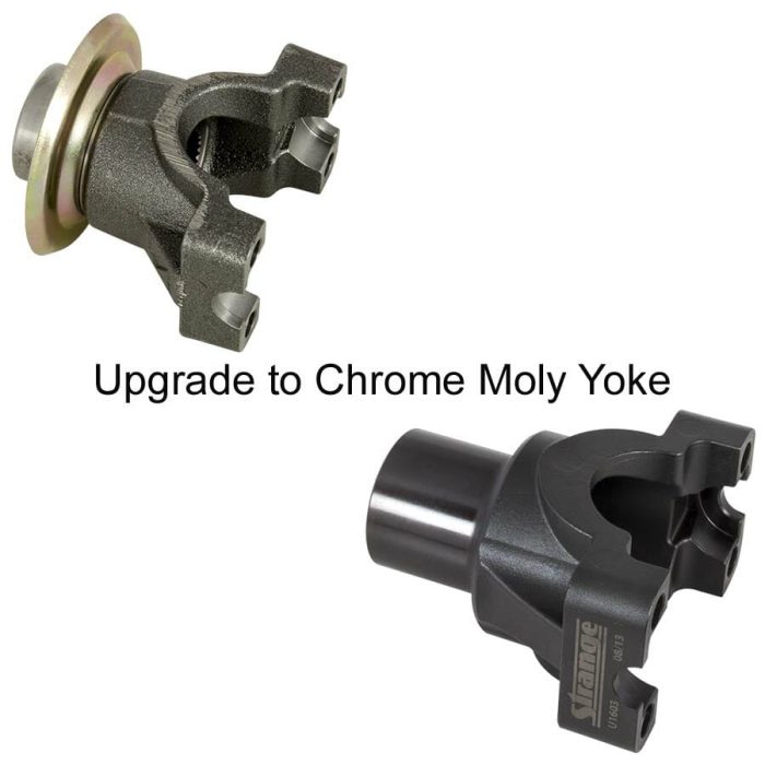 Upgrade - For New Ford 9" Center Section  From S-Series Yoke to Chrome Moly Yoke