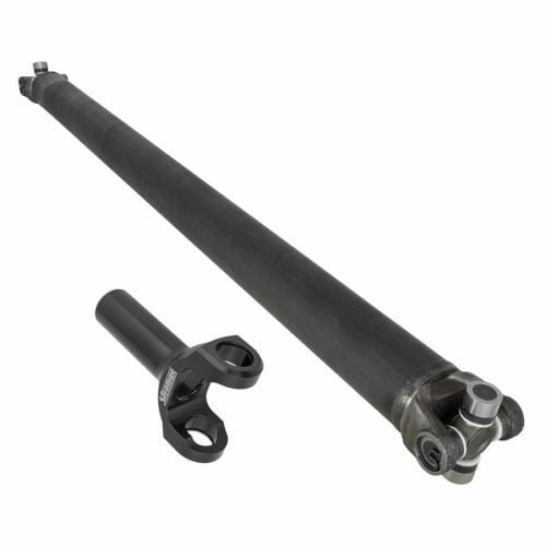 U1699F60C-Seamless Chrome Moly Driveshaft Assembly  With Chrome Moly Trans Yoke, 1350 Weld Ends & U-joints  For Strange S60 Installed in 1993-2002 GM F-Body